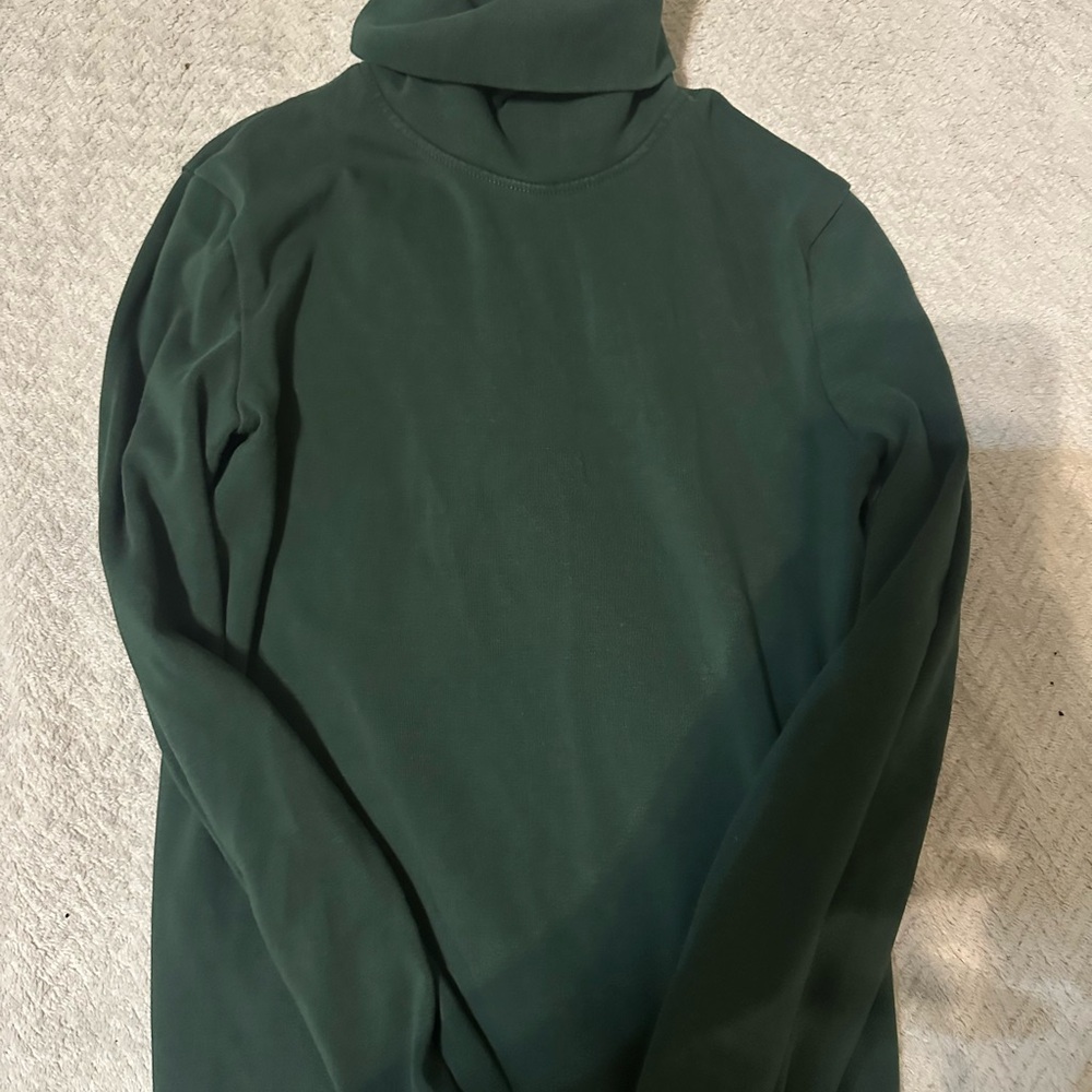 Zara Green Turtleneck Sweater